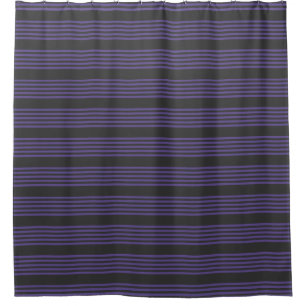 Cortina Para Box Padrão de cinco faixas Ultra-violeta e carvão