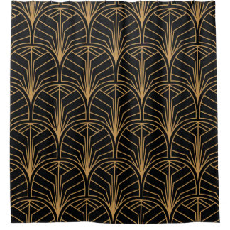 Cortina Para Box Padrão de Deco de Arte Invisível. Bba minimalístic