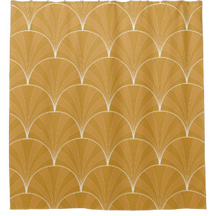 Cortina Para Box Padrão de Deco de Arte Invisível. Bba minimalístic