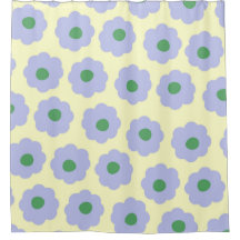 Padrão de Flor de Hippie Verde Azul de Pré-Disquet