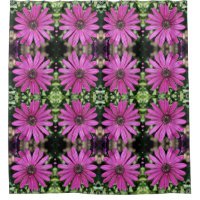 Padrão de Flor de Margarida Africana Roxa