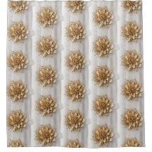 Padrão de Flor Dourado