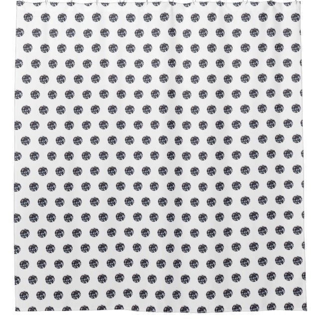 Cortina Para Box Padrão de Imagem Gem de Diamante Elegante Facultad (Frente)