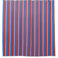 Padrão de Listra Retro Rosa Vermelho Azul Brilhant