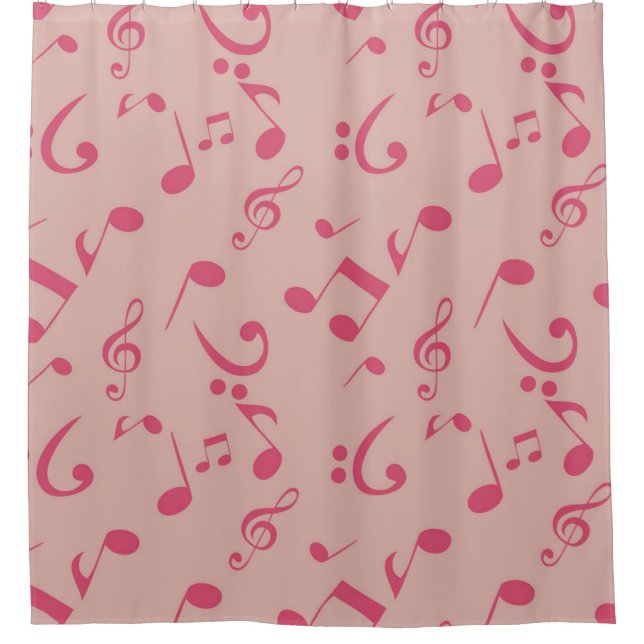 Cortina Para Box Padrão de música (Frente)