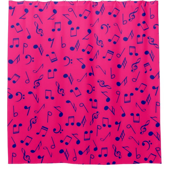 Cortina Para Box Padrão de música (Frente)
