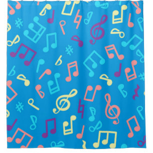 Cortina Para Box Padrão de música