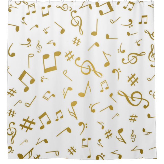 Cortina Para Box Padrão de música (Frente)