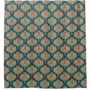 Cortina Para Box Padrão de Paisley