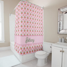 Padrão de Xadrez Gingham Rosa Morango