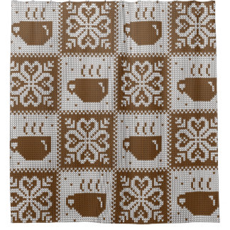 Cortina Para Box Padrão decorativo sem descontinuidades da vinheta 