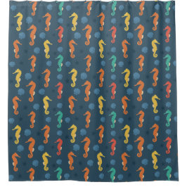 Cortina Para Box Padrão do cavalo marinho