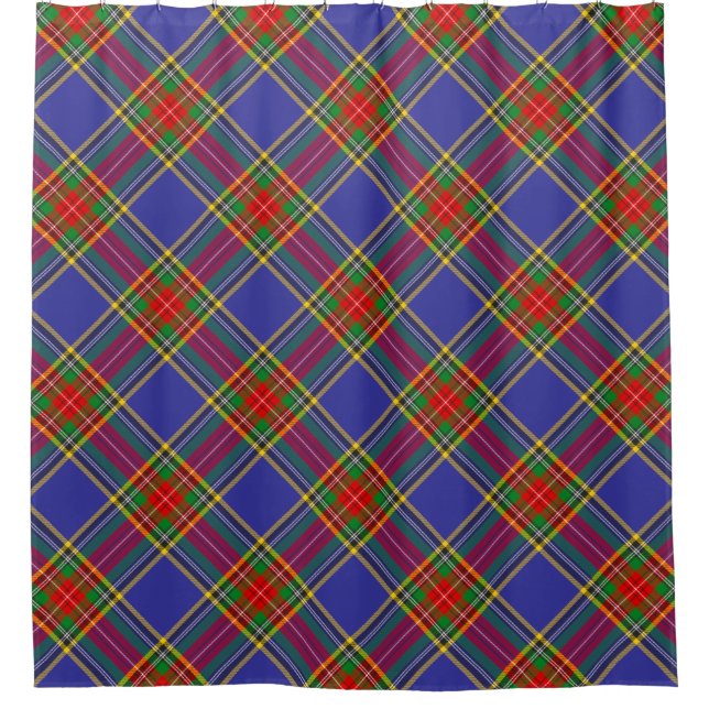 Cortina Para Box Padrão escocês da Xadrez MacBeth Tartan (Frente)