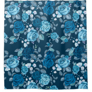 Cortina Para Box Padrão Floral