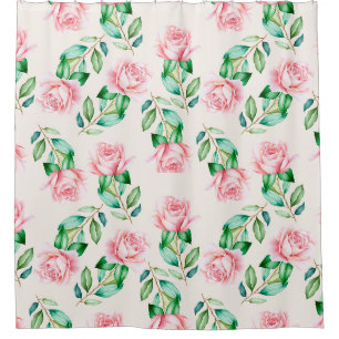 Cortina Para Box Padrão Floral