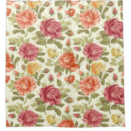 Cortina Para Box Padrão Floral