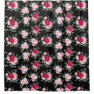 Cortina Para Box Padrão Floral