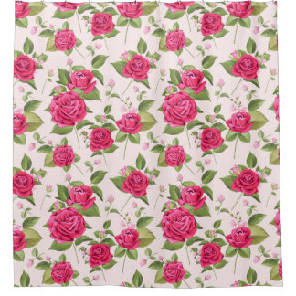 Cortina Para Box Padrão Floral