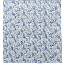 Padrão Toile de País Francês Azul