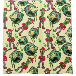 Cortina Para Box Padrão Zombie doente