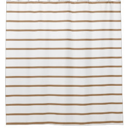 Cortina Para Box Padrões finos de linhas castanho claro
