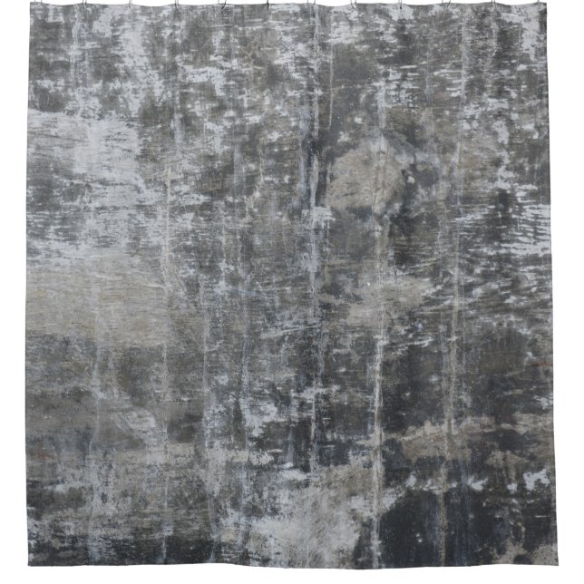 Cortina Para Box Painel Castanho e cinza (Frente)