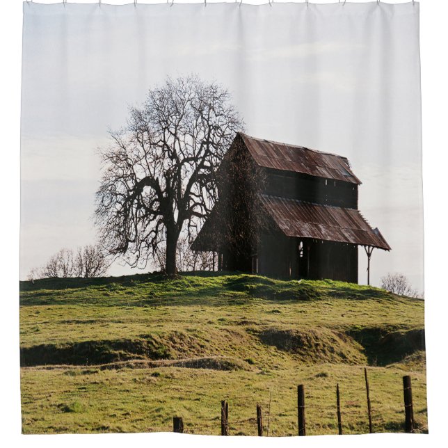 Cortina Para Box País no outono....... (Frente)