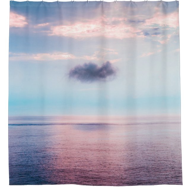 Cortina Para Box Paisagem Colorida (Frente)