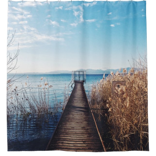 Cortina Para Box Paisagem Maravilhosa (Frente)