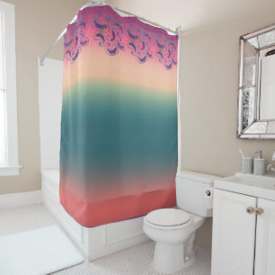 Cortina Para Box Paisley Ocean Sands Horizen design
