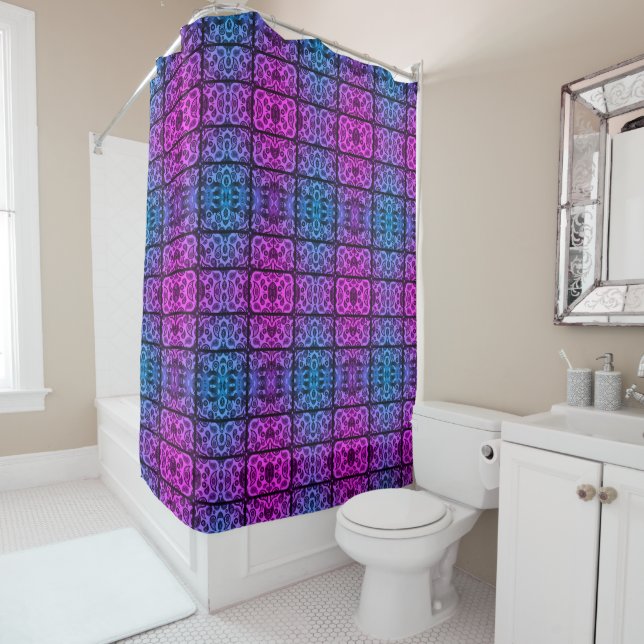 Cortina Para Box Paisley showercortain (In Situ)