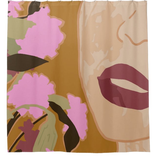 Cortina Para Box Paixão Roxo (Frente)