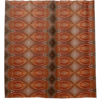 Cortina Para Box Pale Peach Ikat 5