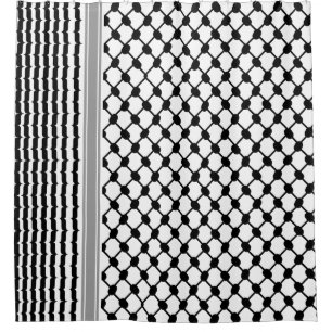 Cortina Para Box Palestino Hatta Keffiyeh Kufiya Folk (2 Padrão)