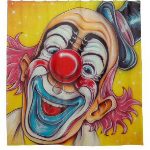 Cortina Para Box Palhaço de circo