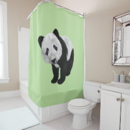 Cortina Para Box Panda Cub Green