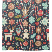 Pão de Natal Pão Sem Costura Padrão