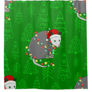 Cortina Para Box papai noel de natal alegre