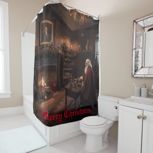 Cortina Para Box Papais noeis Cozy Nook (In Situ)
