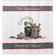 Papais noeis do Vintage de Natal Tradicional