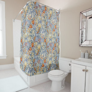 Cortina Para Box Papel de parede vitoriano Gold Lily de William Mor