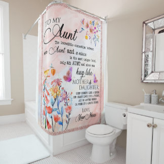 Cortina Para Box Para Minha Tia Presente, Borboleta Presente Da sob