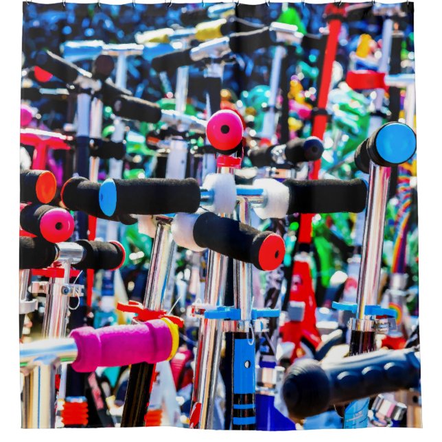 Cortina Para Box Paraíso patinete (Frente)