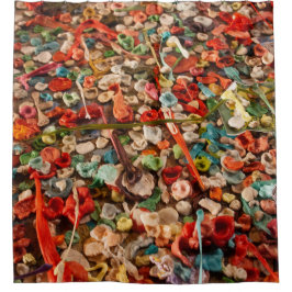 Cortina Para Box Parede Colorida de Goma