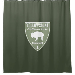 Cortina Para Box Parque Nacional Yellowstone Bison