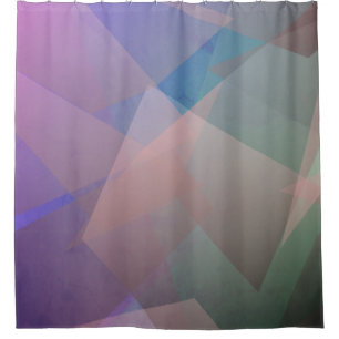 Cortina Para Box Partículas voadoras de abstrato Formas geométric