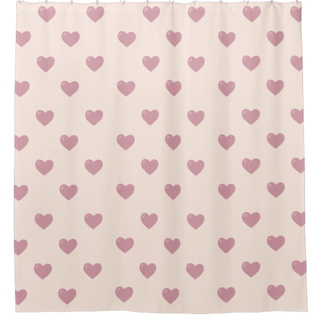 Cortina Para Box Pastel Love Hearts (Frente)