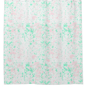 Cortina Para Box Pastel Paint Splatter