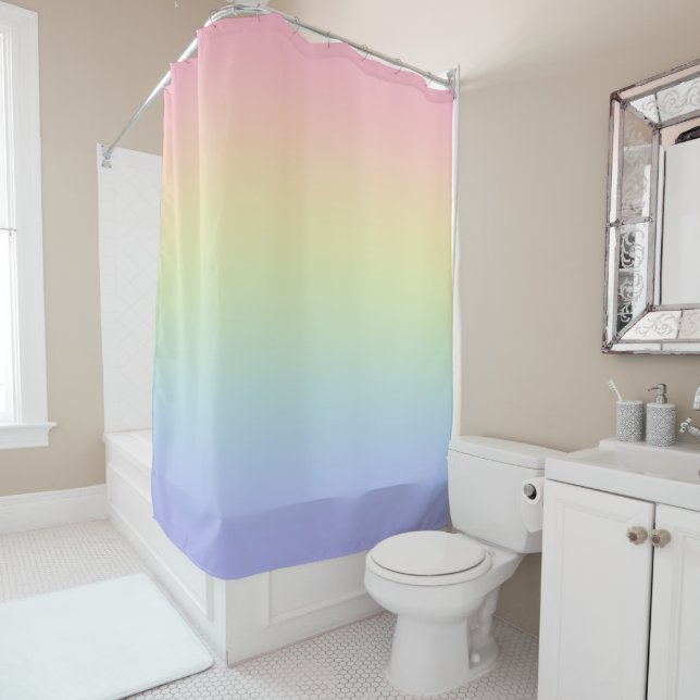 Cortina Para Box Pastel Rainbow (In Situ)