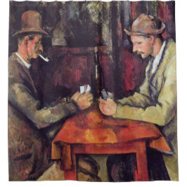 Cortina Para Box Paul Cezanne - Os Jogadores de Cartas Pintura de A
